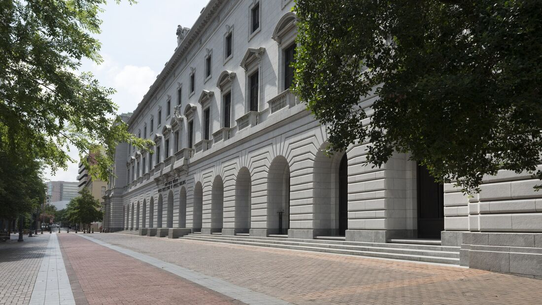 The John Minor Wisdom United States Court of Appeals Building in New Orleans